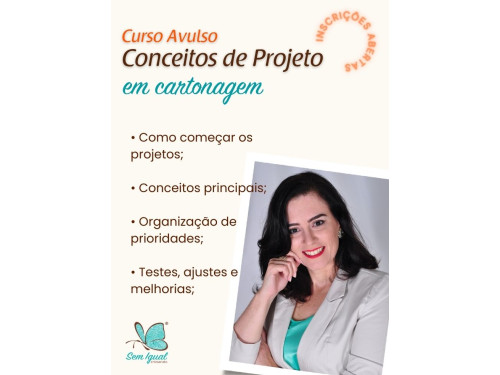 Curso Online Conceitos de Projeto em Cartonagem