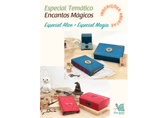Curso Online Encantos Mágicos - Harry e Alice