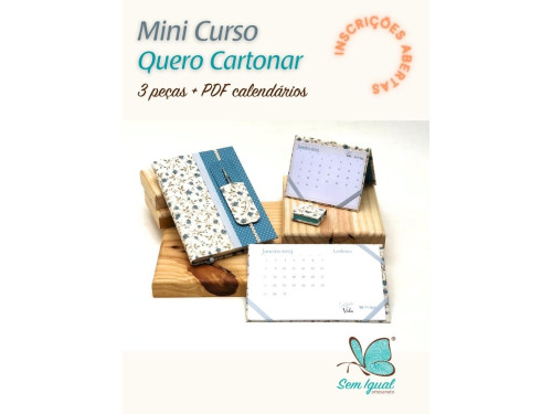 Curso Online Mini Curso Quero Cartonar
