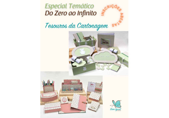 Curso Online Tesouros da Cartonagem  - Primeiros Passos e Tesouros de Bebê