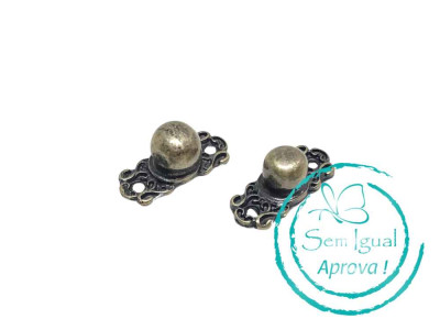 Puxador mod. Bolinha OURO VELHO c/ 2 unidades