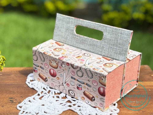 Caixa de Acessórios Articulada - Kit para Montar