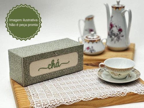 Kit para Caixa de Chá Articulada - KIT COMPLETO