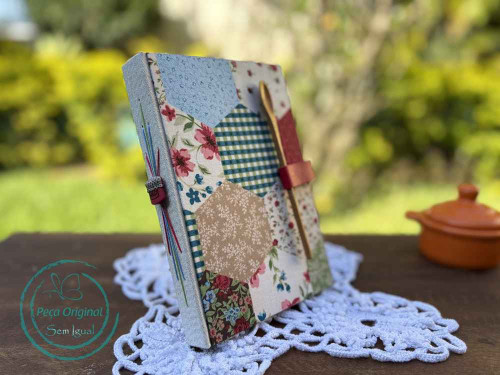 Caderno de Receitas pct c/ 2 un - kit de cartonagem
